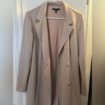 City Studio Shimmering Taupe Trench Coat Tan Size XL Photo 4