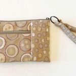 Maruca Boulder Beetle Beige Tapestry Wristlet Wallet New! Boho Festival Woven‎ Tan Photo 1