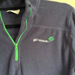 Girl Scouts Fleece Zipper Pullover Adult Small Blue Photo 2