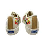 Keds x Rifle Paper Co. Embroidered Platform Sneakers Mesh White Size US 9 Photo 6