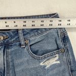 American Eagle Womens‎ Size 8 Medium Wash Ripped Knee Mom Jeans Comfort Stretch Blue Photo 1