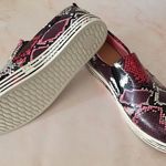 Pink Snake Print Sneakers 🐍 Size 8 Photo 5