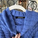 Boutique Cropped Sweater Blue Size M Photo 2