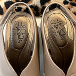 Life Stride Women's Naomi Slingback Mushroom peep toe open back heel size 6 EUC Photo 2