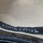 White House | Black Market Women’s Black Patent Leather Tan Suede Purse Handbag Photo 3