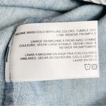 AG Adriano Goldschmied NWT AG Jeans The Shannon Top Chambray Blue Fringe Sleeve Blouse Size Small NEW Photo 13