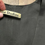 Acne Studios  Black Cannes Cinch Waist Blouse Photo 5