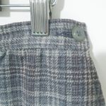 Pendleton  10 Gray Lavender Plaid Wool Skirt Suit Set Plus Photo 6