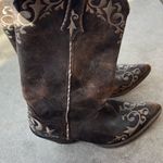 Durango  CRUSH Women's 8M Embroidered Cowboy Boots 12" Brown Western RD3203 Photo 3