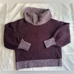 Nine West Burgundy Turtleneck Sweater Photo 5