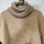 Babaton Aritzia  Guell Wool‎ Long Sleeve Turtleneck Cropped Sweater Size XS Photo 3