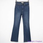 Madewell NEW Skinny Flare Jeans in Colleton Wash, 26 Photo 2