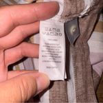 Rachel Zoe 100% Linen Striped Sleeveless Shift Dress Photo 12