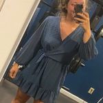 SheIn Blue Swiss Dot Dress/Romper Photo 1