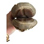 Michael Kors Fulton Leather Bling Metallic Gold Flats Shoes size 7.5 Photo 9