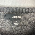 J.Crew  S Sparkle Soft Merino Wool Alpaca Blend Gray Crew Neck Pullover Sweater Photo 8