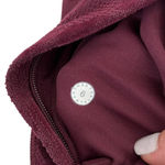 Lululemon  Maroon Floral Special Edition Define Jacket Flocked Dark Adobe Sz 6 Photo 1