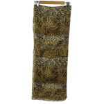 Bindya New York Shawl/Pashmina Animal Print 100% Wool Oversized Scarf Brown Tan Photo 3