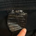 Jil Sander Womens Size 42 US 12 Dress Pants Black Straight Leg Cotton Stretch Photo 4