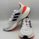 Adidas  Women's Pure Boost 22 Running Size 8.5 White/Blue/Orange| HQ8582| Photo 4