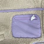 VERO MODA  Vmcille Short Teddy Fleece Waistcoat Lavender Vest Size XS NWT Photo 3