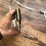 Betsey Johnson  Plaid herringbone Wallet wristlet with gold heart & pink logo Photo 10