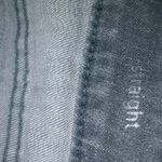 Vera Wang Vera 14P 34x29 Dusty Black Zipper Accent Straight Jeans Plus Photo 2