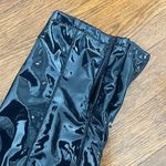 Maeve Anthropologie  Faux Leather Navy Pants Photo 6