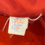 🌺VINTAGE MICHELLE WOOL BLEND RES TRENCH JACKET WITH FUR COLLAR🌺 Red Photo 8