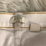J.Crew Womens White Stretch Low Rise Light Wash Regular Jean Shorts Size 27 Photo 2