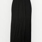 Free People  Adella Corset Black Strapless Maxi Dress Boho Ruffle Size XS NWT Photo 2