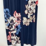 Tommy Bahama  Women's Navy Floral Summer Sleeveless Stretch Maxi Dress Size M‎ Photo 2