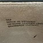 Talbots Dark Green Leather Slip On Loafer Shoes Women’s Sz 9 Gold Accent Office Photo 2