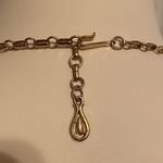 Vintage Coro Signed Gold Tone Necklace Leaves Branches Flower Extender Stunning Photo 1