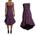 Aidan Mattox NWT Strapless Jacquard Midi Dress Photo 7