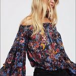 Free People  Free Spirit Off the Shoulder Boho Top Photo 1