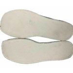 NEW Vintage Frayed Denim Washable Slide Slipper Sandals Red Bandana Insole 6/6.5 Photo 1