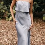 Petal and Pup  Midi Strapless Dress Photo 3