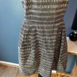 Kate Spade Gray Striped Dress Photo 10