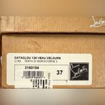 Christian Louboutin  Brown Studded Wedges Photo 4