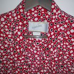 Jacqueline Ferrar Jaqueline Ferrar 10 Black Red Dots Pockets Shirt Photo 3