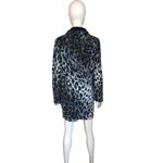 Chico's Black and White Patterned Zip Up Cardigan Photo 3