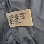 Brandon Thomas 100% Leather Vintage jacket Womens Medium Black Photo 4