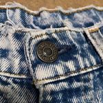 Levi's Vintage Orange Tab Levi’s Acid Wash Distressed High Rise Denim Shorts Photo 3