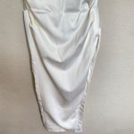 House Of CB  'Flora' Ivory white Satin Corset Dress/Size M‎ flawed NWOT Photo 11