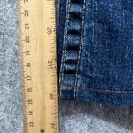 True Religion  Bootcut Jeans Dark Wash Distressed Denim USA Made Size‎ 29 Altered Photo 2