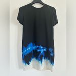 Vince Dress Womens Size 10 Black Blue Short Sleeve Career Officewear Workwear Photo 2