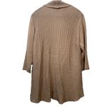 Valerie Stevens  Size‎ 1X Duster Mocha Jacket Sweater Acrylic Cardigan Plus Size Photo 5