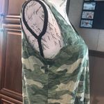 Old Navy  Camouflage Tank Top Green Size Medium Photo 2