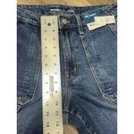 Old Navy  High Rise OG Loose Baggy Jeans Women 8 Blue 30x30 Denim Front Seam NWT Photo 5